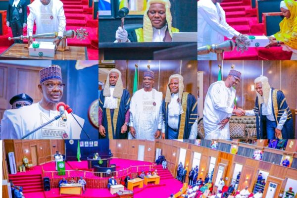 Images of Nasarawa State Governor performing 2025 Budget Presentation at the State House of Assembly