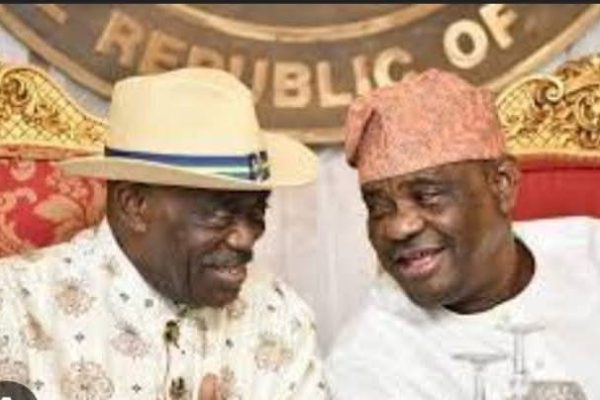 Former Rivers State Governor, Dr Peter Odili and Minister of the Federal Capital Territory (FCT) Nyesom Wike