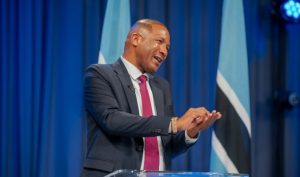 Botswana's President, Duma Boko