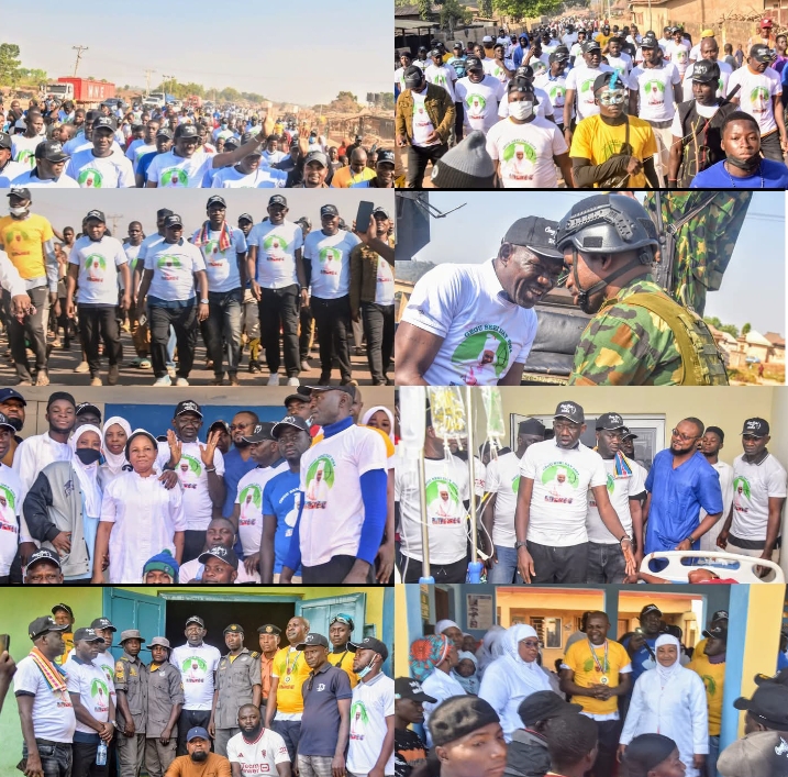 Gegu Beki Day: Bashir Gegu Leads Solidarity Walk, Visits Security Formations