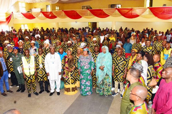 The Federal Capital Territory, FCT, Minister of State, Dr. Mariya Mahmoud with intending pilgrimage