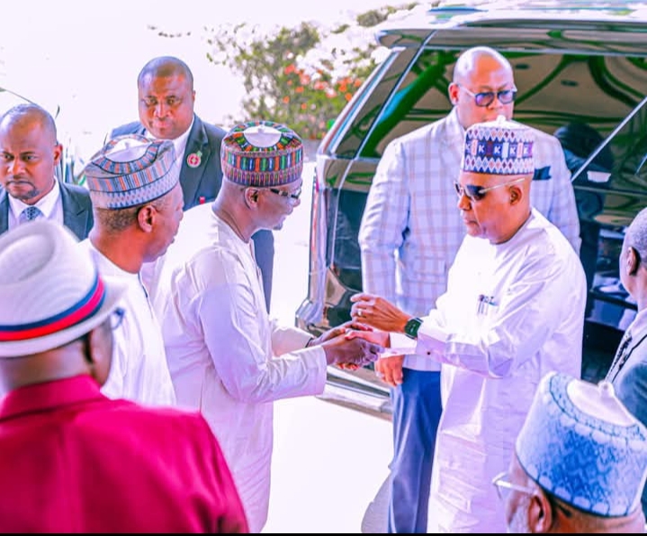 Nasarawa State Governor, Engineer Abdullahi Sule and Vice President Kashim Shettima