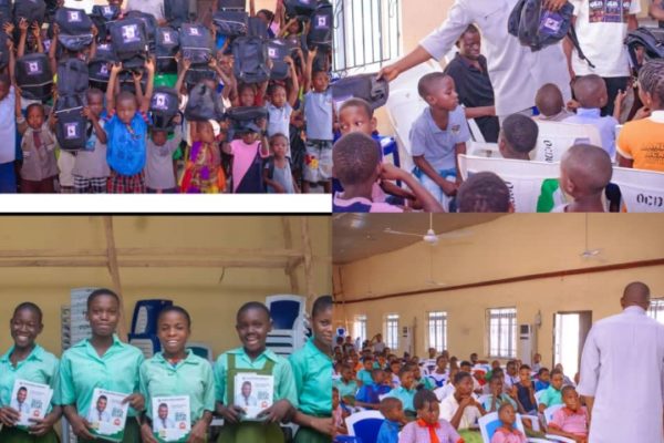 Excitement as Governor Oborevwori's Aide Launches 'Educate The African Child Campaign' in Owhelogbo Community