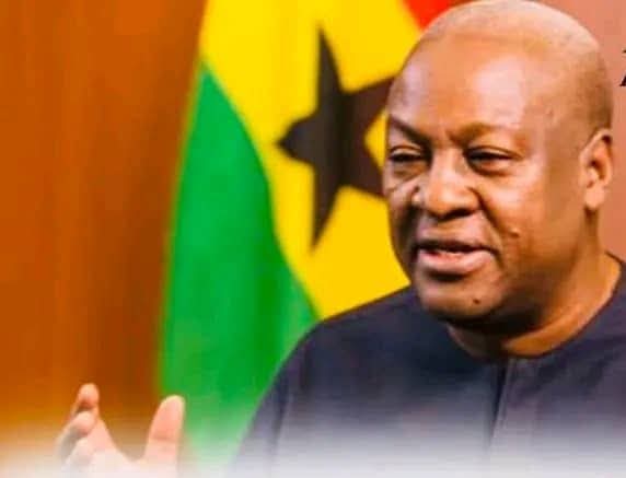 President John Dramani Mahama of the Republic of Ghana
