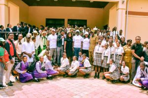 Delta State Government appointees and participants during a statewide campaign against drug abuse in Asaba on Monday 