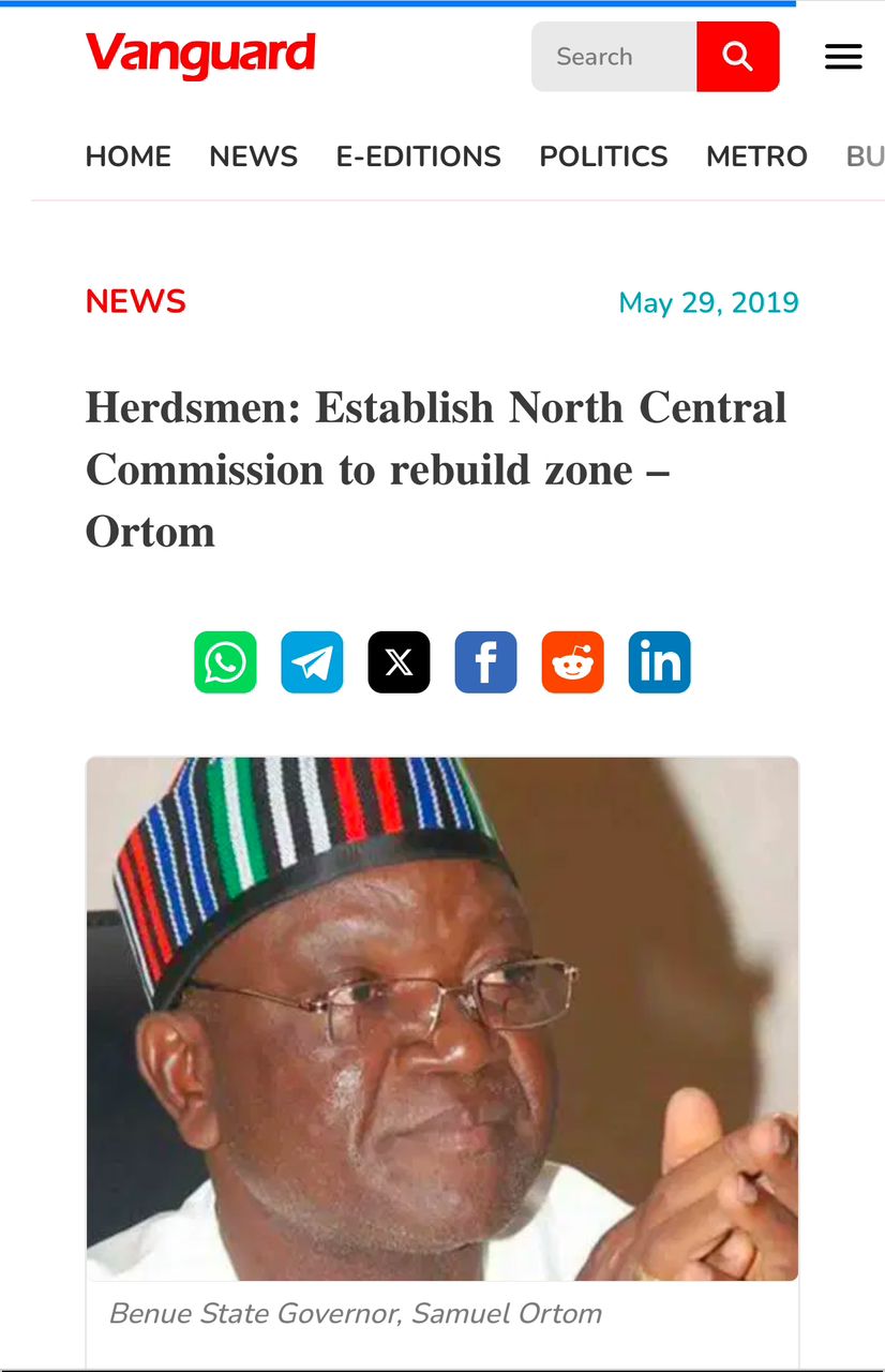 Ortom: A Champion for Nigeria's North Central Region