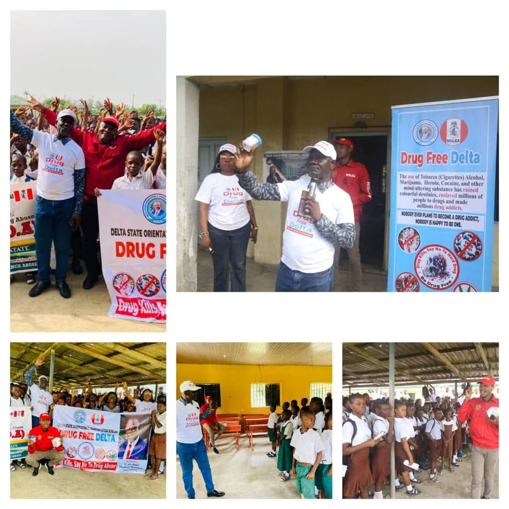 Oborevwori's Drug-Free Delta Initiative Reaches Students of Burutu & Patani LGAs, Principals Laud Campaign's Impact