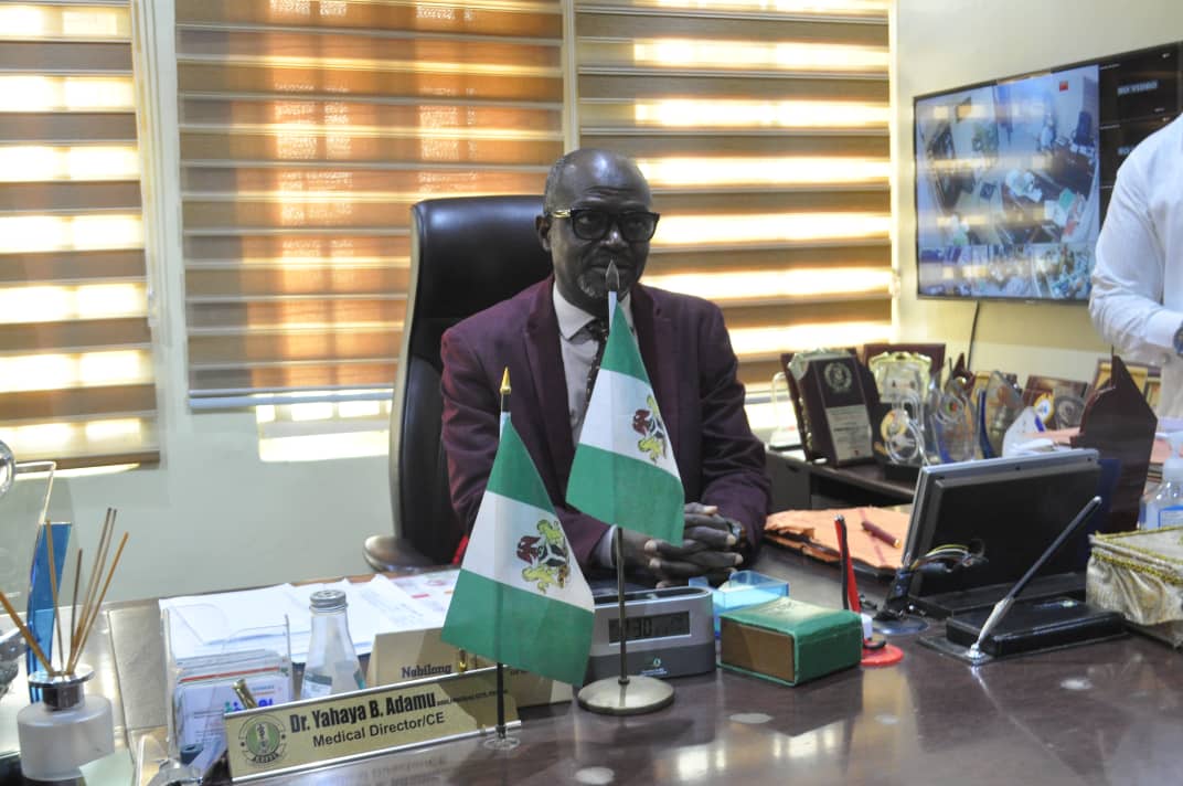 Medical Director of the Federal Medical Center (FMC), Keffi, Dr. Yahaya Baba Adamu.