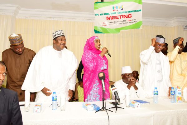 Dr. Mariya Mahmoud, the Minister of State for the Federal Capital Territory (FCT) and APC stakeholders in FCT