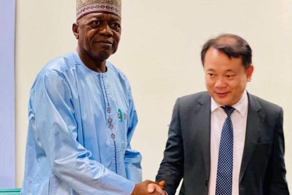 Rt. Hon. Paul Gowon Haruna IJN, the Member representing Bassa/Dekina Federal Constituency from Kogi State and Vietnamese Ambassador to Nigeria, His Excellency Bui Quoc Hung