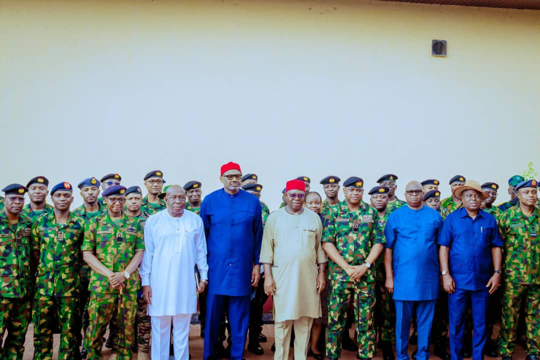 Delta State Government officials and delegation of course participants of the Naval War College Nigeria (NWCN), Calabar,