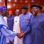 President Bola Ahmed Tinubu and Delta State Governor, Dr (Elder) Sheriff Oborevwori, JP