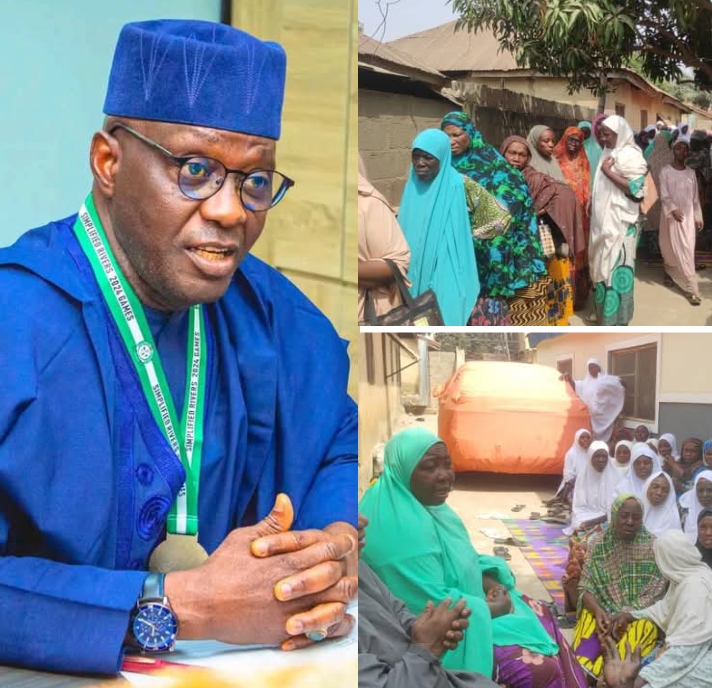 Ramadan: Federal Commissioner Aliyu Tijani shares food items to vulnerable women in Nasarawa