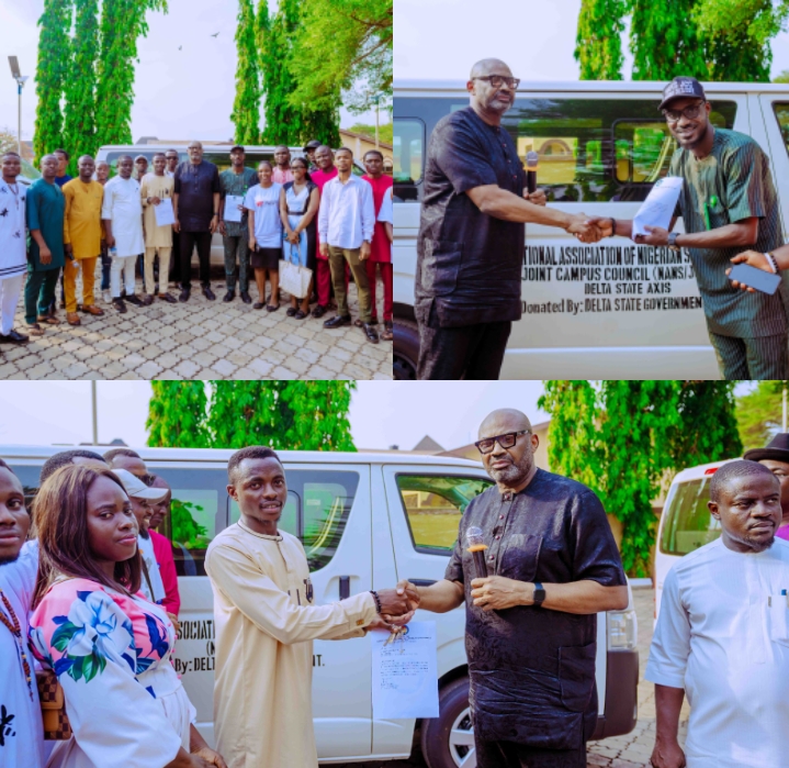 Delta State Donates Buses to Student Associations