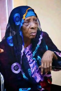 Honourable Sanni Egidi Abdulraheem, member representing Ajaokuta Federal Constituency in the House of Representatives and his late mother, Mama Arametu Sanni Egidi