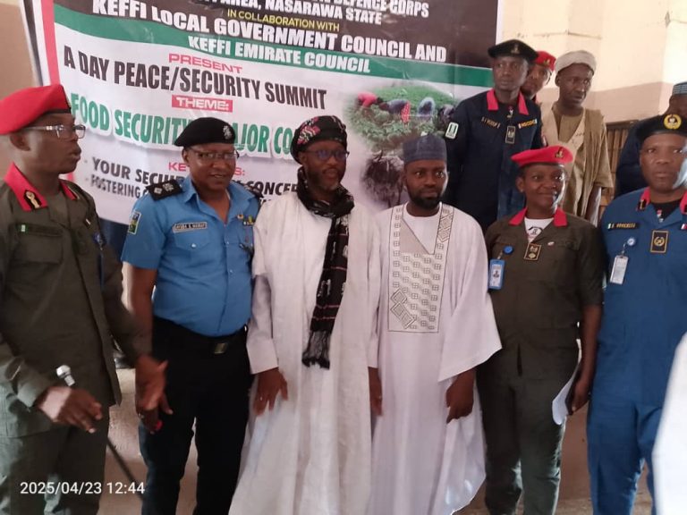 NSCDC, LGA, and Emirate Council in Keffi collaborate to foster food security and community stability