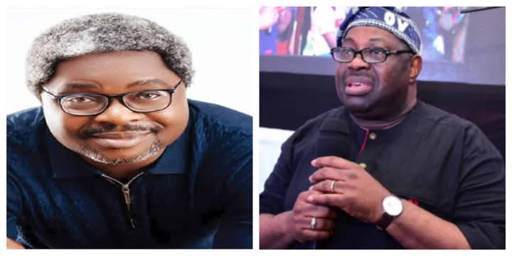 Hon Lere Olayinka and Chief Dele Momodu