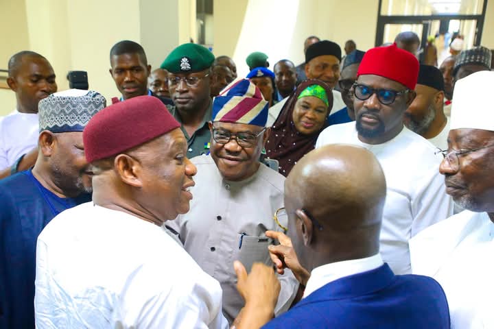 Mr. Nyesom Wike, the Minister of the Federal Capital Territory and some Senators