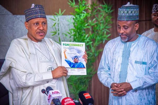 FG working to regulate Social Media – Information Minister Minister of Information and National Orientation, Mohammed Idris and President of the Nigerian Union of Journalists, Alhaji Alhassan Yahaya