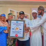 NASSA led Comrade David Ovey Abimiku presented the Award of Excellence to the Maikaya Development Foundation represented by Technical Adviser and Chief Operating Officer, Comrade Shuaibu Sani in appreciation and recognition of its unwavering support to students community
