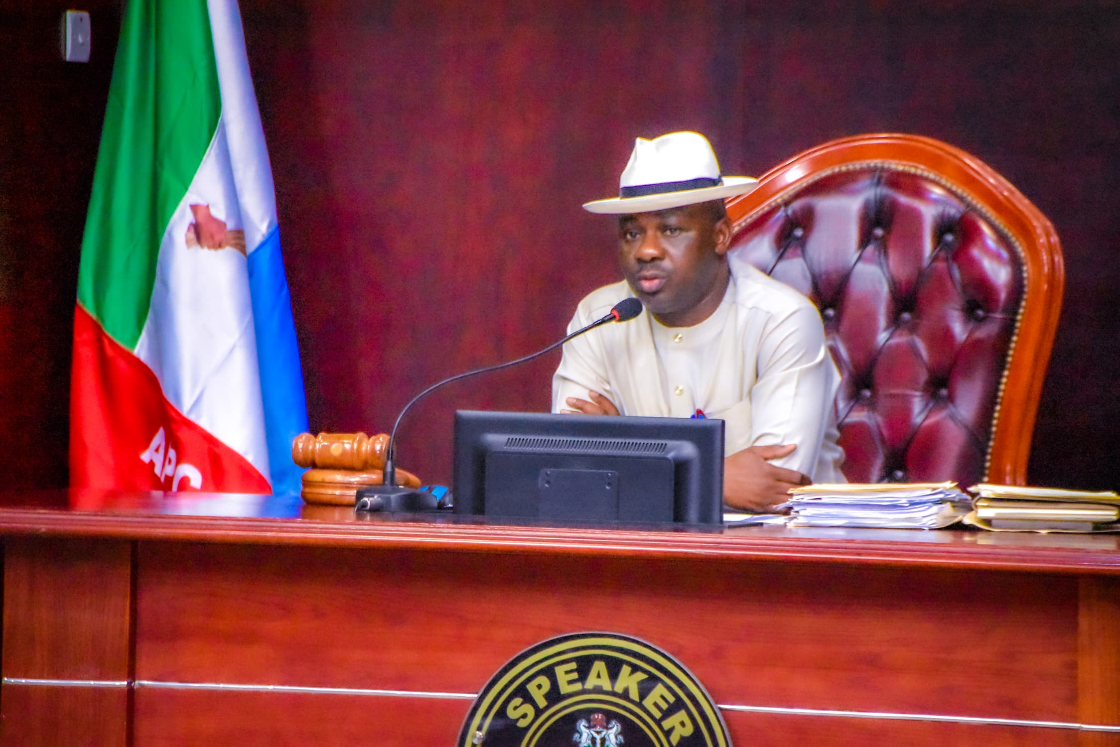 Speaker of the Delta State House of Assembly, Rt. Hon. Emomotimi Guwor