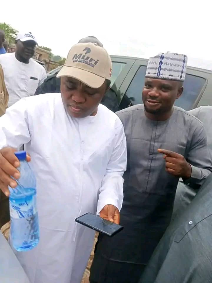 Alhaji Muritala Yakubu Ajaka, Kogi State SDP Governorship candidate and Hon. Isah Muhammed Omoko, former Chairmanship aspirant under the Social Democratic Party (SDP) for Kogi/Koton-Karfe local government area