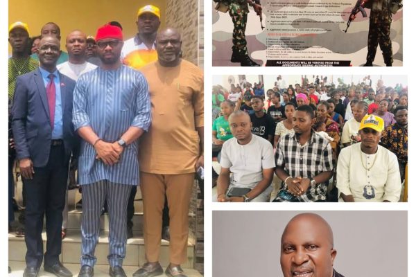 Oborevwori Urges Delta Youths to Enroll in Military, Paramilitary Services