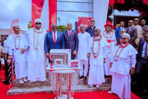 Delta State Governor, Rt. Hon. Sheriff Oborevwori in a group photograph with stakeholders and traditional rulers
