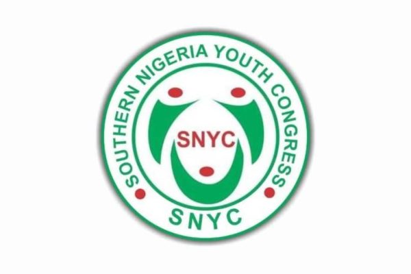 TO: THE CHAIRMAN, BOARD OF TRUSTEES (BOT) SOUTHERN NIGERIA YOUTH CONGRESS (SNYC) SOUTHERN NIGERIA YOUTH CONGRESS (SNYC)