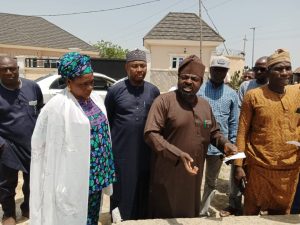 Chairman House Committee on Local Government and Chieftaincy Affairs Hon. Musa Abubakar Ibrahim and committee members