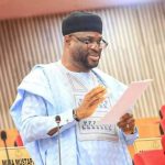 Senator Joel-Onowakpo Thomas representing Delta South Senatorial District