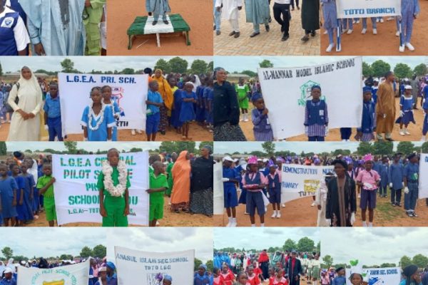 Children’s Day: Toto LG Chairman advocates for eradication of child labour, provision of quality education to build an egalitarian society Pharm. Ahmed Baba Yahaya, Executive Chairman, Toto LGA during children's day celebration with Primary and nursery school pupils in attendance