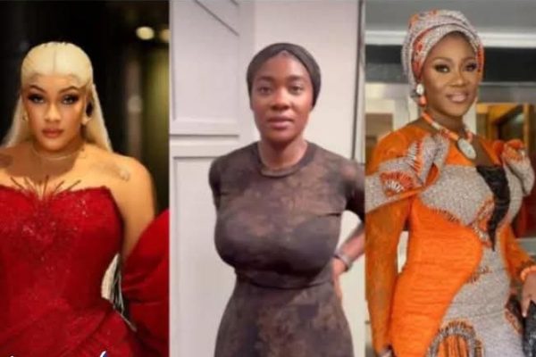 Nollywood Actresses at war as Angela Okorie Accuses Mercy Johnson of Demonization Angela Okorie and Mercy Johnson