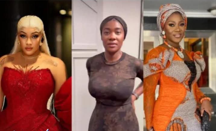 Angela Okorie and Mercy Johnson