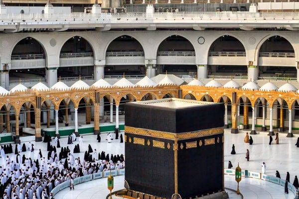 2,700 Nigerian pilgrims miss Hajj over visa portal shutdown The Kaaba is the holiest site in Islam, located at the center of the Masjid al-Haram mosque in Mecca, Saudi Arabia. It is a cube-shaped stone structure considered the "House of Allah" and serves as the qibla—the direction Muslims face during daily prayers worldwide.