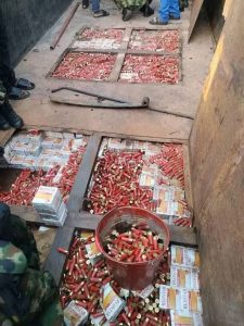 Ammunition-laden truck suspected to be for ESN and IPOB intercepted in Anambra by joint Security operations
