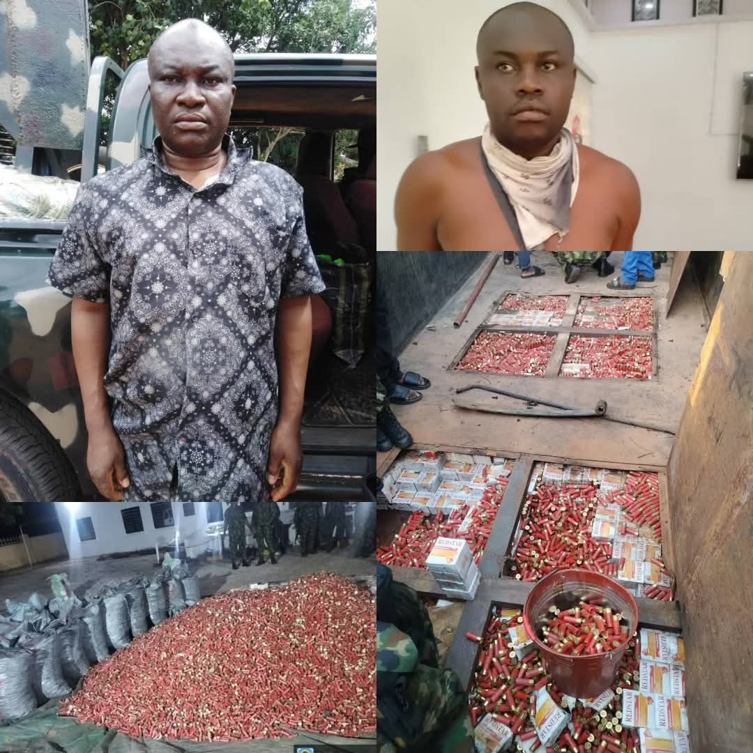 Ammunition-laden truck suspected to be for ESN and IPOB intercepted in Anambra by joint Security operations