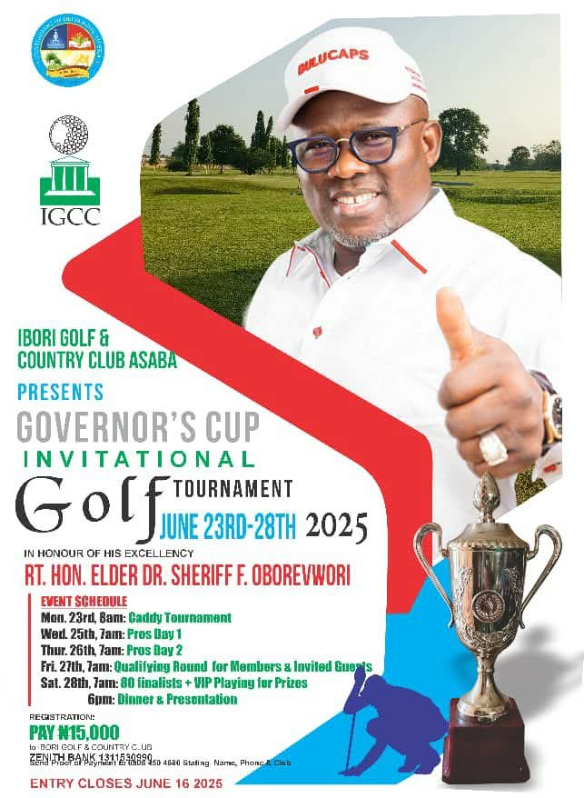 Ibori Golf Club Launches Governor's Cup to Celebrate Oborevwori at 62