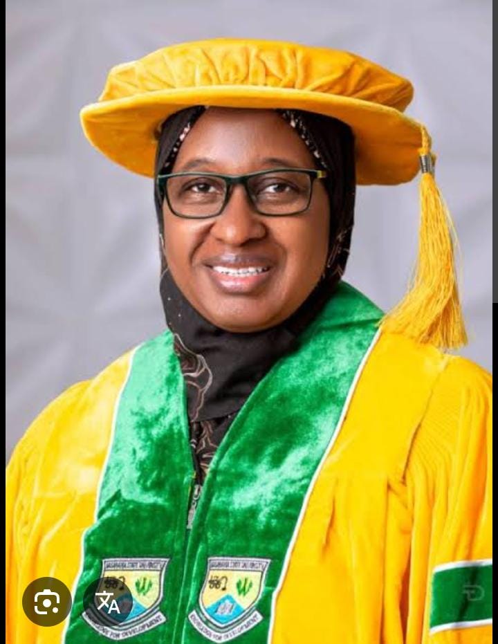 Vice Chancellor, Nasarawa State University Keffi, Prof. Sa'adatu Hassan Liman.