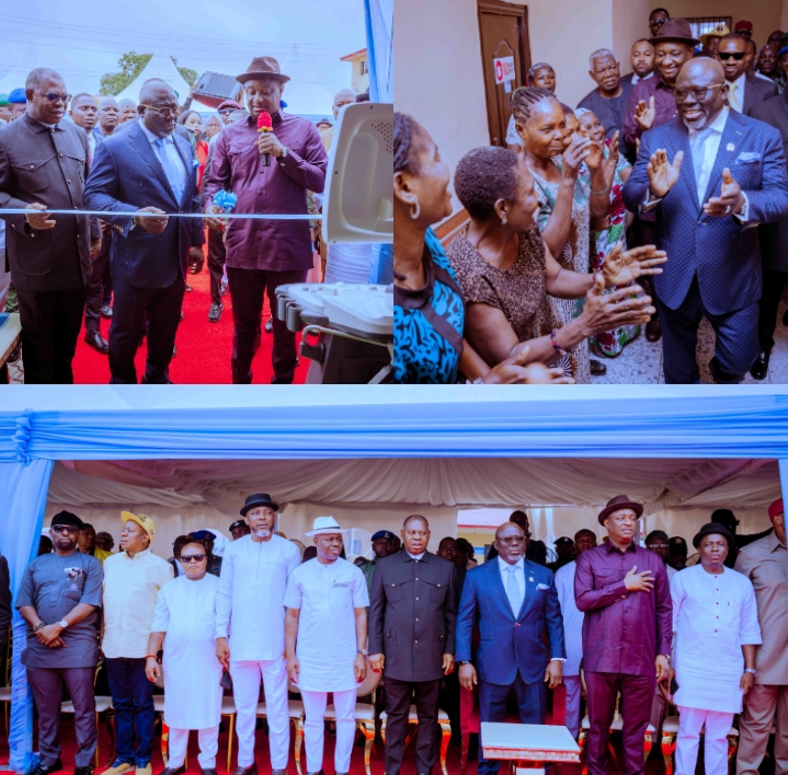 DELTA HEALTHCARE DELIVERY: Oborevwori Inaugurates Multi-Billion Naira Hospital Equipment in Warri