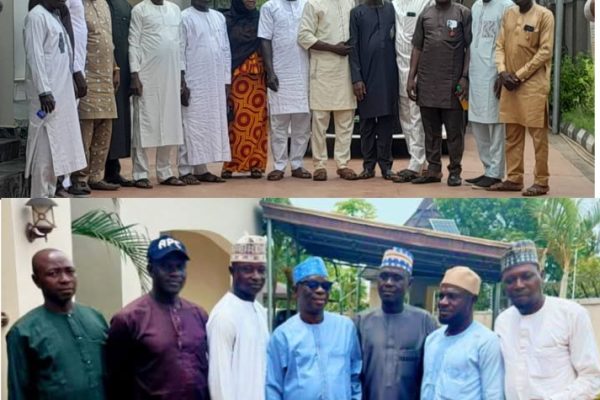 Ex- Nasarawa Speaker Abdullahi Balarabe advocates for synergy between LG executives, legislature, and stakeholders for grassroots development Rt. Hon Ibrahim Abdullahi Balarabe, the immediate former Speaker of Nasarawa State House of Assembly and incumbent Chairman of governing board Federal Polytechnic Damaturu, Yobe in a group photograph with APC Chairman for Toto LG, Alhaji Ahmed Shuaibu, elected council officials and wards Chairmen