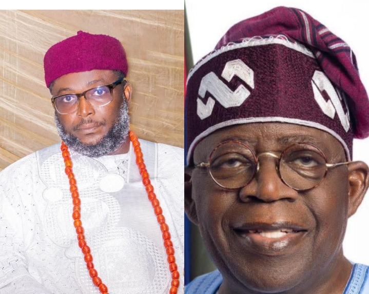 Chief Peter Ameh, National Secretary of the Coalition of United Political Parties and former presidential candidate and President Bola Ahmed Tinubu