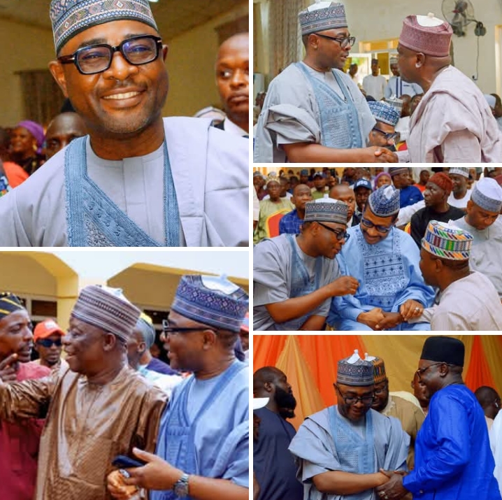 Images of Dr. Musa Muhammed Maikaya (Ciroman Toto) with key APC stakeholders during APC zonal meeting held in Keffi, Nasarawa State
