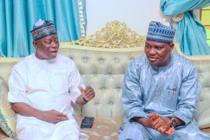 Former Nasarawa State House of Assembly Speaker, Rt. Hon Ibrahim Abdullahi Balarabe and incumbent Speaker, Rt. Hon Danladi Jatau
