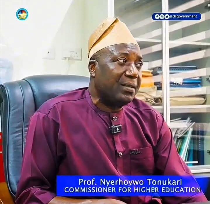 Delta State Commissioner for Higher Education, Professor Nyerhovwo Tonukari