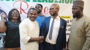 Comrade Benjamin Jeremiah Ojodale, the Kogi State chapter Chairman of the National Youth Council of Nigeria (NYCN) and National President of the NYCN, Amb. Solomon Adodo