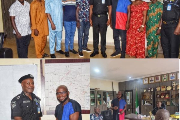 Benue State Chairman of NYCN John Shima welcomes New Benue CP Benue State Chairman of NYCN John Shima welcomes New Benue CP