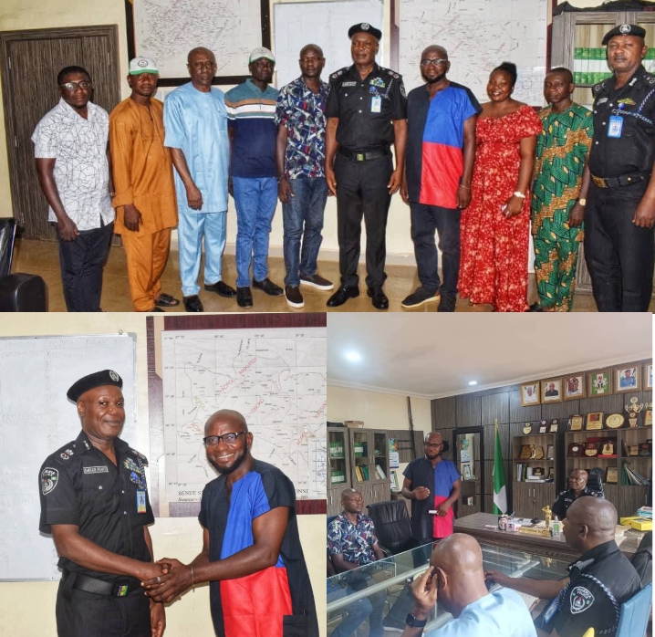 Benue State Chairman of NYCN John Shima welcomes New Benue CP