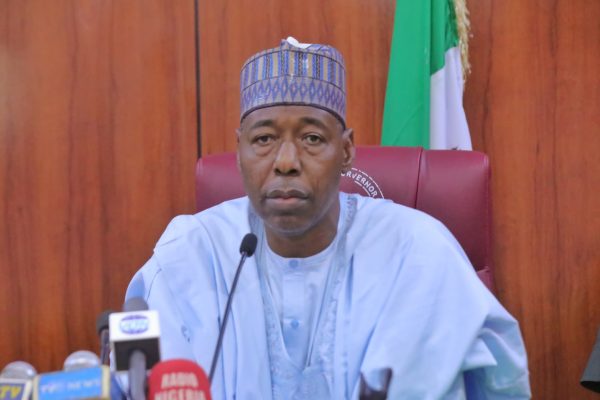 Zulum swears in 2 commissioners, judicial council member Borno State Governor, Babagana Umara Zulum