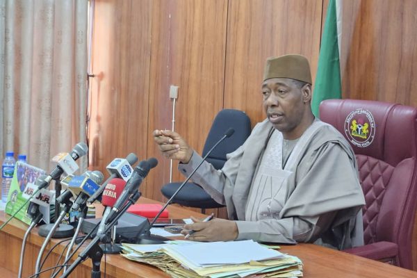 In Borno: Zulum upgrades infrastructure and teachers’ welfare Borno State Governor Babagana Umara Zulum